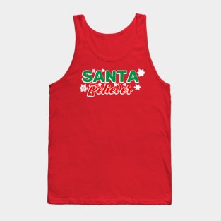 Christmas Believer Santa Tank Top